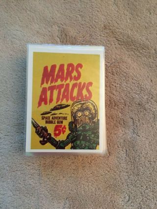 Mars Attacks Reprint Set 56 Cards Renata Galasso