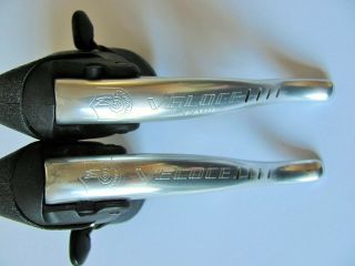 Vintage Campagnolo Veloce 9 Speed Ergopower Ergos Shifters
