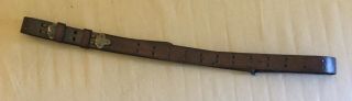 Wwii Us M1907 Leather Sling M1 Garand & 1903 03a3 Springfield Rifles Ship’n