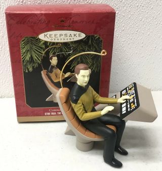 1997 Hallmark Keepsake Ornament Star Trek Next Generation Commander Data