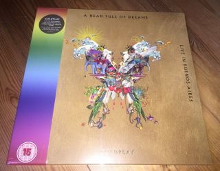 Coldplay - Live In Buenos Aires & São Paulo Vinyl Record - - 3lp 2dvd