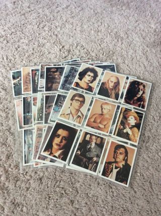 1975 The Rocky Horror Picture Show Card Set Of 60