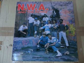 N.  W.  A.  And The Posse Vinyl Lp Good - Vg Cond.  Worldw.  Ship.  Rare Og Press1987