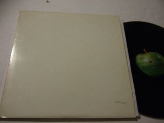 The Beatles White Album Numbered Raised Letters Poster & Photos Lp