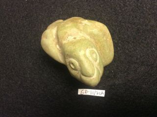 Gd - 11/21a Pre - Columbian Southern Arawak Carved Grenadaite Bird (?) Ca 300bc - 600a