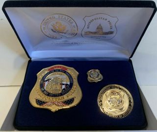 Dc Metropolitan Police 2017 Donald Trump Inauguration Commemorative Badge/coin