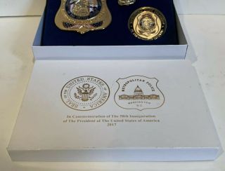 DC Metropolitan Police 2017 Donald Trump Inauguration Commemorative Badge/Coin 2
