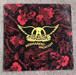 Aerosmith - Permanent Vacation - Vinyl Lp - First European Press 1987