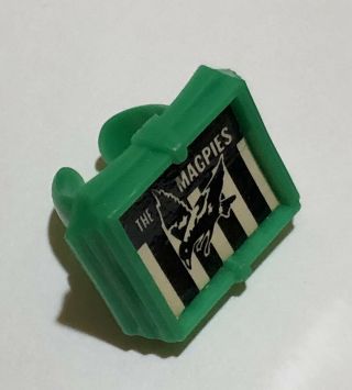 Vintage Kelloggs Cereal Toy Vfl Afl Ring Collingwood Magpies Footy