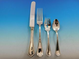 Hepplewhite By Reed And Barton Sterling Silver Regular Size Place Setting (s) 4pc