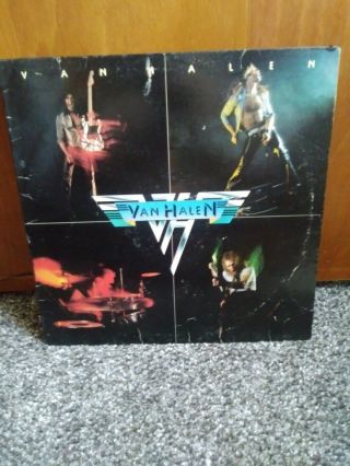 Van Halen S/t Self - Titled Debut Vinyl Lp Record Album 1st Edition 1978 Release