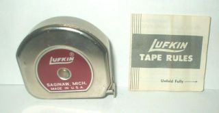 Vintage Lufkin Mezurall 6 