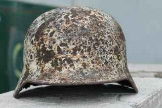 M40,  Stahlhelm German Helmet,  Winter Camo Ww2