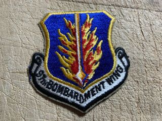 Wwii/post/1950s? Us Air Force Patch - 97th Bombardment Wing - Usaf Beauty