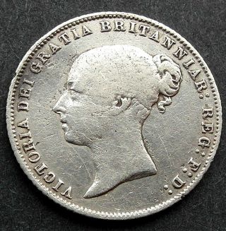 Silver Victorian Six Pence 1865