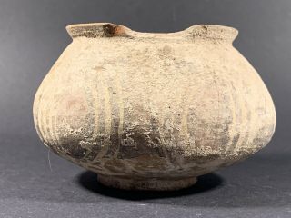 Ancient Indus Valley Decorated Harappan Pottery Bowl / Vessel Circa.  2800 - 1800bc