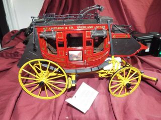 Wells Fargo Stagecoach Limited Edition Model By Franklin