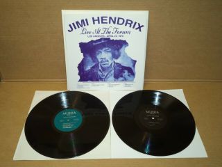 Jimi Hendrix Live At The Forum 2 Lp Munia M1622 Nm - Tmoq Tmq Takrl