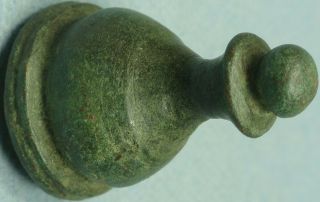 Ancient Bronze Sword Handle Pommel