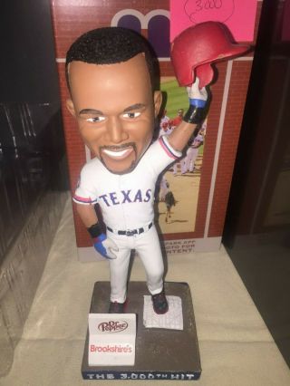 2019 Texas Rangers " The 3,  000th Hit " Adrian Beltre Bobblehead