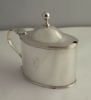 Fine Georgian Solid Silver Mustard - London 1796