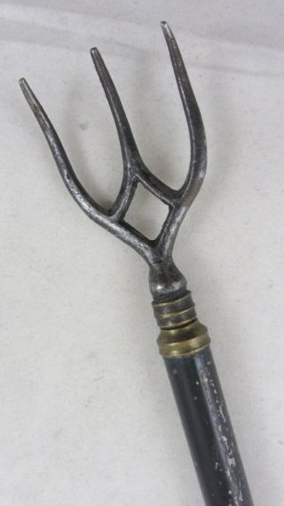 Antique Toasting Fork Brass (extends 30cms To 51cms Approx)