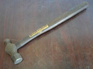 Vintage Stanley Ball Peen Hammer Made In Usa (90405 - 6)