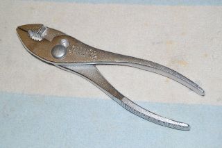 Ceetee Crescent Slip - Joint Pliers 6 - 1/2 Inch (26) Quality Vintage Usa Tool