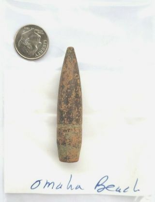 Ww2 Us.  50 Relic From Fox Green Sector Omaha Beach D - Day