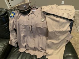 Mayberry Deputy Sheriff Costume - Cap,  Shirt,  Badge,  Pants - Very Authentic