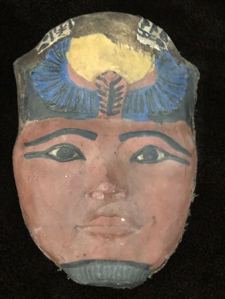 Rare Large Ancient Egyptian King Tutankhamen (1403 - 1365 Bc)