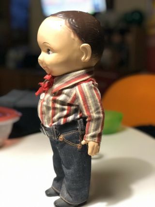 Buddy Lee Western Cowboy Denim Jean Plastic Doll But 2