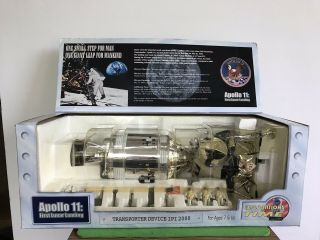 Exporations In Time Apollo 11 1st Lunar Landing Transporter Device Ipi 2000 - Nib