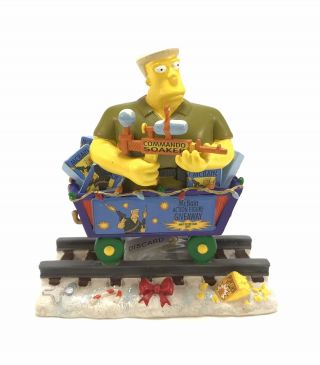 The Simpsons Hamilton Express Have An Action - Packed Christmas Sculpture 2005