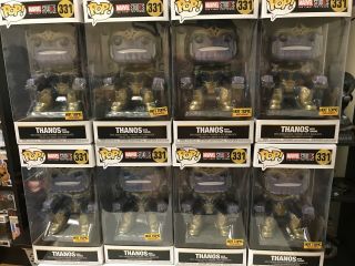 Funko Pop Thanos With Throne Hot Topic Exclusive
