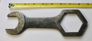 Odd Large Size Antique Wrench For Antique Car Hub Cap ?