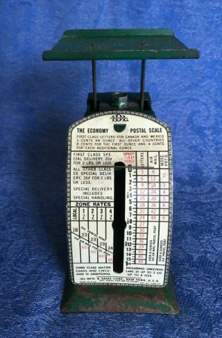 Vintage Economy Postal Scale Idl Mfg.  Of Ny
