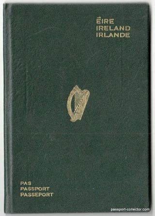 Old Ireland Passport 1964 With Revenue Stamps,  And Rare