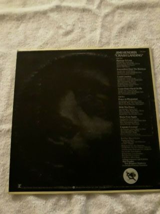 Jimi Hendrix [LP] Crash Landing (1975 Pressing) 2