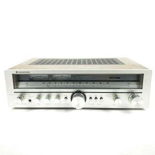 Vintage Kenwood Kr - 4010 Am - Fm Stereo Tuner Receiver Cleaned &