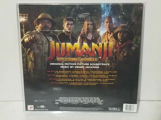 JUMANJI WELCOME TO THE JUNGLE OST SOUNDTRACK LP THE ROCK MUSIC ON VINYL 2