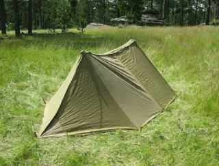 Ww2 Wwii U.  S.  Army 2 - Man Shelter/tent Complete Dated 1942