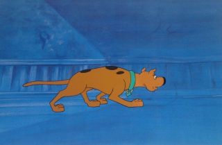 Scooby Doo Animation Production Cel 1970 