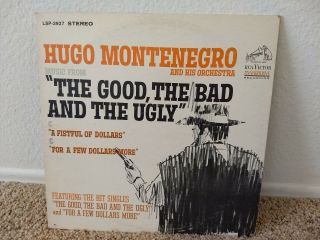 Hugo Montenegro The Good The Bad And The Ugly Lsp 3927 Rca Victor Lp Vinyl