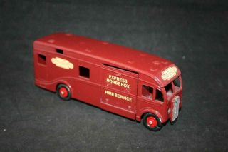 Dinky Toys Meccano Eng Yr 1954 Numbered 981 Horsebox British Railways Vgood Cond