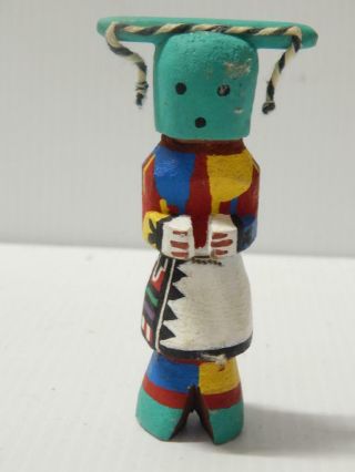 Vintage Hopi Pueblo Indian Kachina Doll - Classic Old 1940 - 60s Style