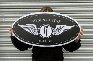 GIBSON GUITARS LED ILLUMINATED LIGHT UP SIGN MUSIC ROOM INSTRUMENT ACOUSTIC 3