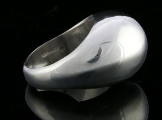 Danish Sterling Silver Ring Designed And Made By Arne Johansen