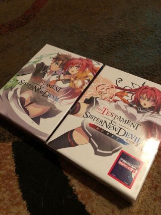 The Testament Of Sister Devil Blu - Ray Limited Ed Season One & Two