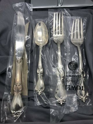 Towle Queen Elizabeth Sterling Dinner Place Settings - Price Per Set
